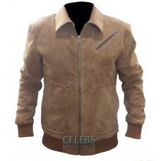 Amazing Tan Leather Jacket
